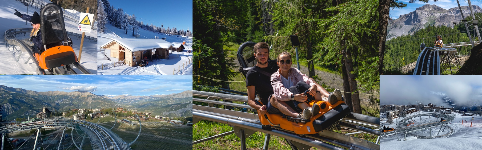 La luge 4 saisons de Praloup